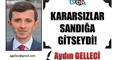 Aydın Gelleci yazdı...