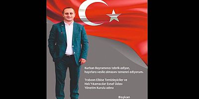 Aytekin Keleş'ten Kurban Bayramı Mesajı