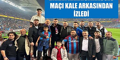 Bakan Karaismailoğlu, maçı kale arkasından izledi