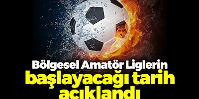 Bakan Kasapoğlu'ndan 'Bölgesel Amatör Lig' Açıklaması