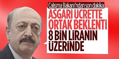 Bakan Vedat Bilgin, Asgari Ücretteki Ortak Beklentiyi Açıkladı