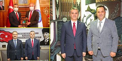 Başkan Bıyık’tan Üç Başkana Ziyaret