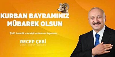 Başkan Çebi’nin Kurban Bayramı Mesajı