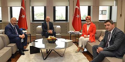 Başkan Çebi Ulaştırma ve Altyapı Bakanı ile Görüştü