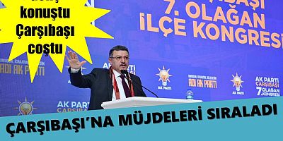 Başkan Genç Çarşıbaşı’nda müjdeleri sıraladı