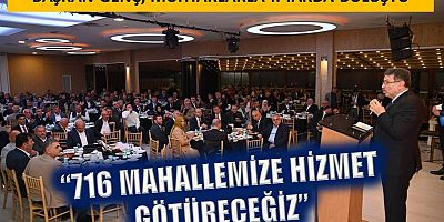 Başkan Genç, muhtarlarla iftarda buluştu