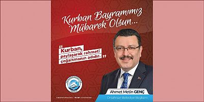 Başkan Genç’ten Bayram Mesajı