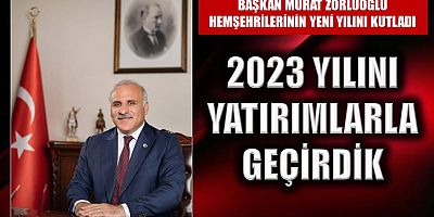 Başkan Zorluoğlu hemşehrilerinin yeni yılını kutladı