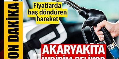 Benzin ve motorine indirim geliyor