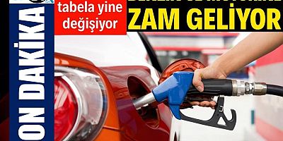 Benzin ve motorine zam geliyor
