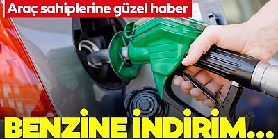 Benzinde 22 Kuruş İndirim
