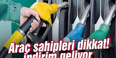 Benzine Bir İndirim Daha Geliyor!