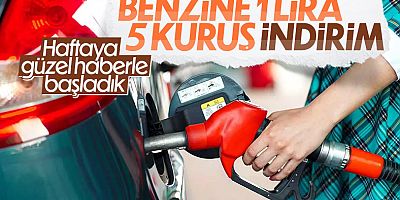 Benzine İndirim Geliyor