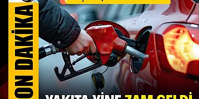 Benzine zam geldi
