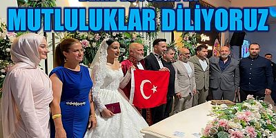 Beril ve Tolga’ya mutluluklar diliyoruz