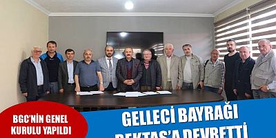 BGC'nin yeni başkanı Bektaş oldu