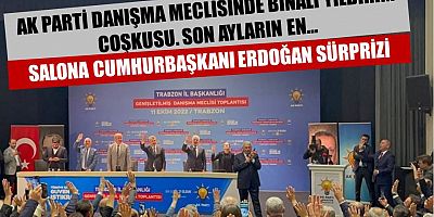 Binali Yıldırım'dan Trabzonlulara Cumhurbaşkanı Erdoğan Sürprizi!