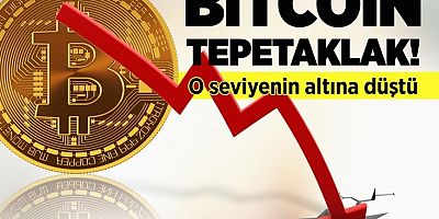 Bitcoin'de düşüş! 64 bin doların altına geriledi