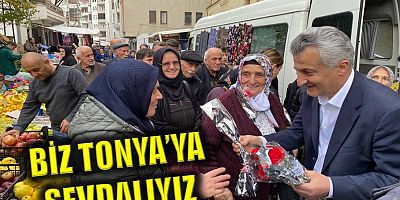 Bizim Veysel pazarcı esnafını ziyaret etti