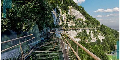 Boztepe Seyir Terası İle Taçlanacak!