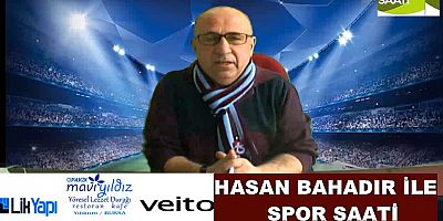 BUGÜN SPOR SAATİ GÜNÜ...
