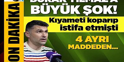 Burak Yılmaz 4 maddeden PFDK’ya sevk edildi