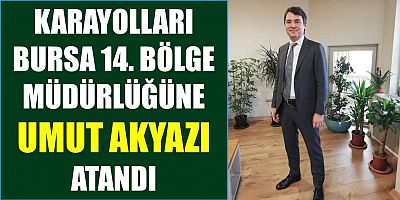 Bursa’ya Trabzonlu Bölge Müdürü