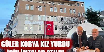 Çarşıbaşı Güler Kobya Kız Yurdu için imzalar atıldı