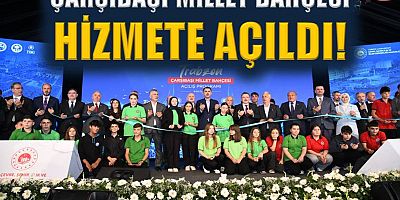 Çarşıbaşı Millet Bahçesi hizmete açıldı!