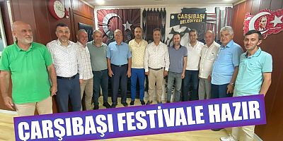 Çarşıbaşı’nda Festival Toplantısı Yapıldı