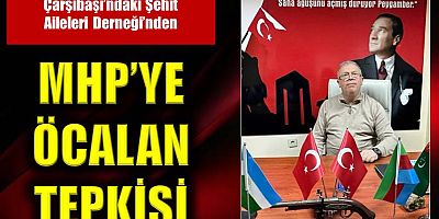 Çarşıbaşı’ndaki Şehit Ailelerinden MHP’ye Öcalan Tepkisi