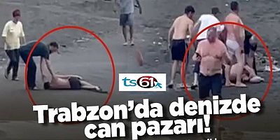 Çarşıbaşı sahilinde can pazarı