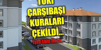 Çarşıbaşı TOKİ Kuraları Çekildi