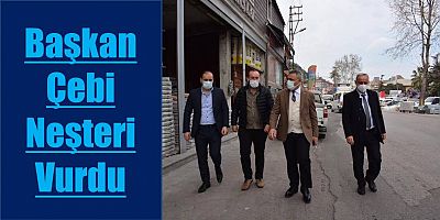 Çebi, Değirmendere Esnafını Dinledi