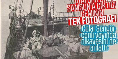 Celal Şengör, Bandırma Vapuru'nun Fotoğrafını Paylaştı