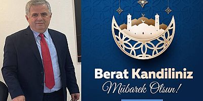 Cevdet Binay'dan Berat Kandili Mesajı