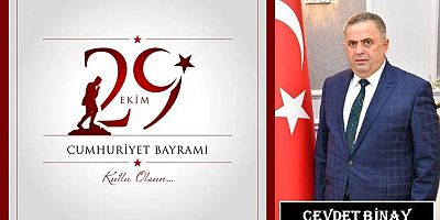 Cevdet Binay'dan Cumhuriyet Bayramı Mesajı