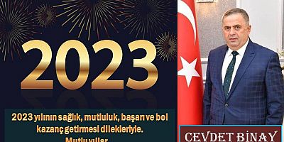 Cevdet Binay'dan Yeni Yıl Mesajı