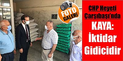 CHP Çarşıbaşı’nda Esnafın Nabzını Yokladı