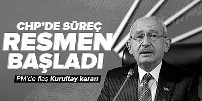 CHP'den son dakika kurultay açıklaması