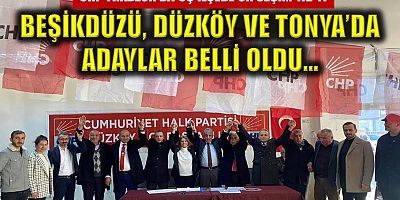 CHP üç ilçede ön seçim yaptı