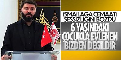Çocuğa İstismar Olayına İlişkin İsmailağa'dan Açıklama