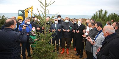 Çöplüğü Ormana Dönüştürdü