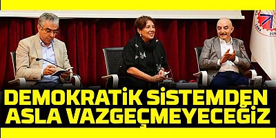 Cumhurbaşkanı Başdanışmanları Trabzon'da Panelde Konuştu