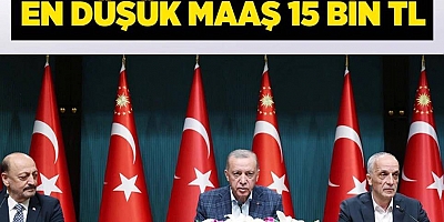 Cumhurbaşkanı Erdoğan açıkladı! 700 bin kamu işçisine yüzde 45 zam!