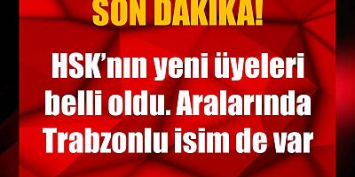 Cumhurbaşkanı Erdoğan'dan Trabzonlu isme görev!
