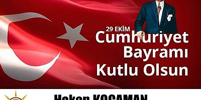 Cumhuriyet Bayramımız kutlu olsun.