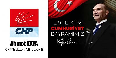 Cumhuriyet Bayramımız Kutlu Olsun