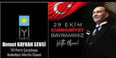 Cumhuriyet Bayramımız Kutlu Olsun