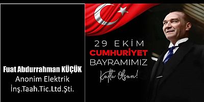 Cumhuriyet Bayramımız Kutlu Olsun